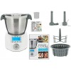 Robot ménager multifonctions Compact Cook Pro 3.5L Blanc/Gris