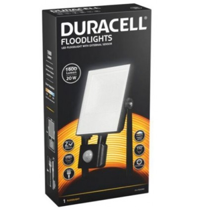 DURACELL Eclairage Extérieur Blanc 20W